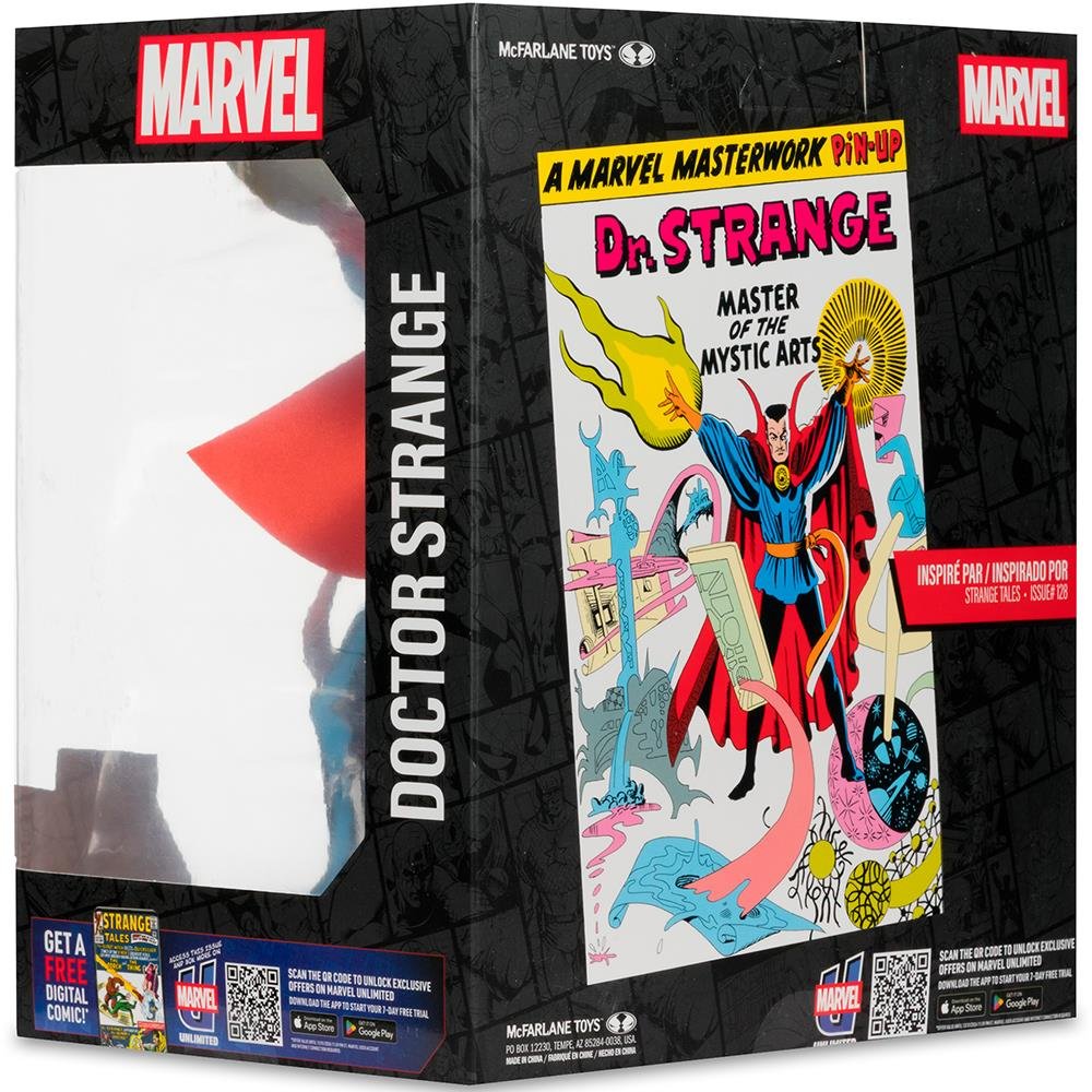 MARVEL DOCTOR STRANGE 1:10TH COLLECTIBLE WITH SCENE (STRANGE TALES #128) MCFARLANE TOYS - MCFARLANE - Imagen 9