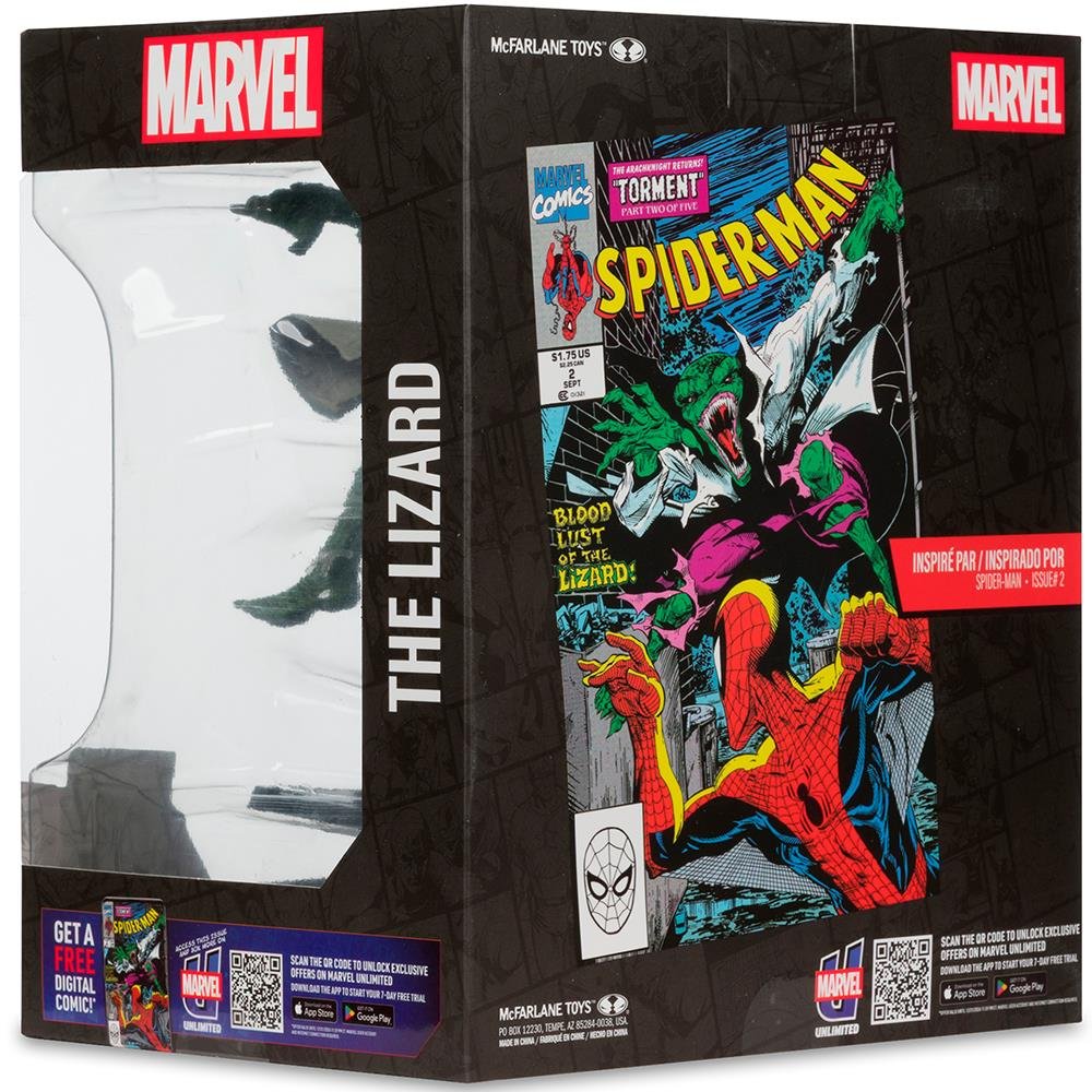 MARVEL THE LIZARD 1:10TH COLLECTIBLE WITH SCENE (SPIDER-MAN #2) MCFARLANE TOYS - MCFARLANE - Imagen 10