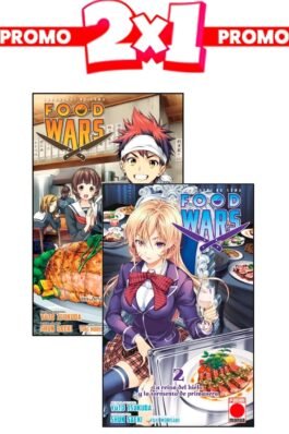 FOOD WARS 2X1 (N.01 Y N.02)