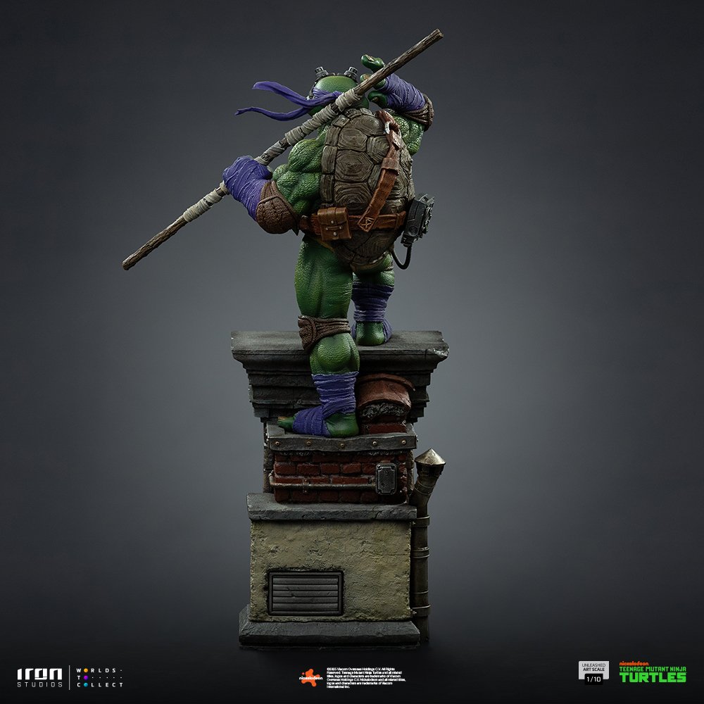 DONATELLO UNLEASHED - TEENAGE MUTANT NINJA TURTLES - ART SCALE 1/10 - IRON STUDIOS - Imagen 7