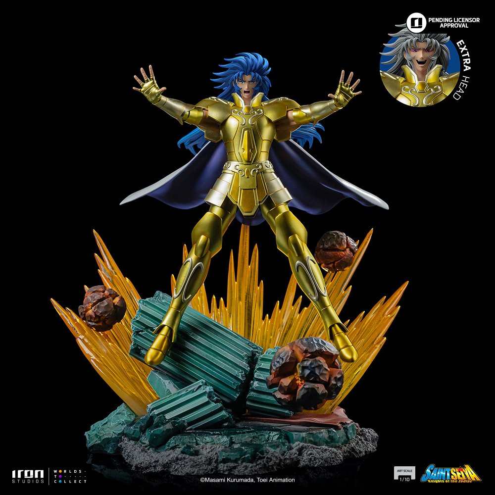 GEMINI SAGA - SAINT SEIYA - ART SCALE 1/10 - IRON STUDIOS - Imagen 5