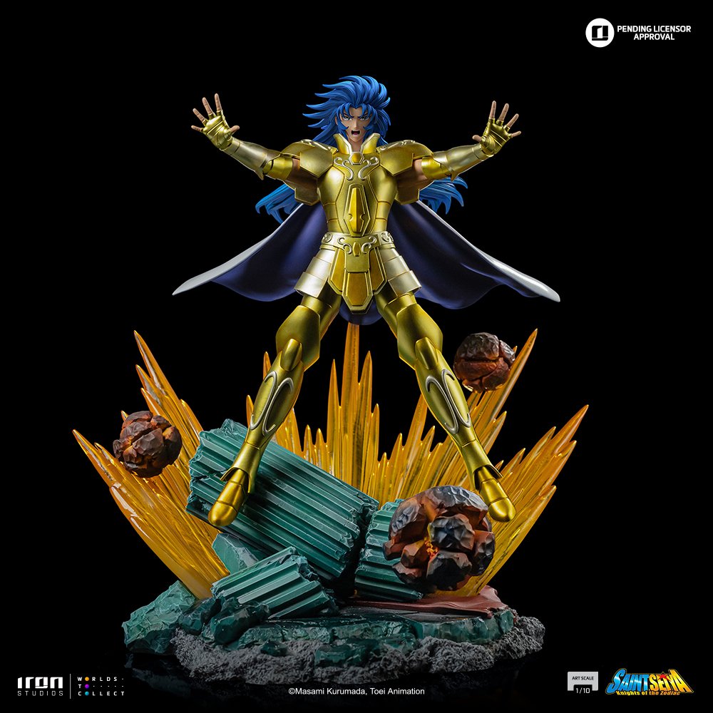 GEMINI SAGA - SAINT SEIYA - ART SCALE 1/10 - IRON STUDIOS - Imagen 6