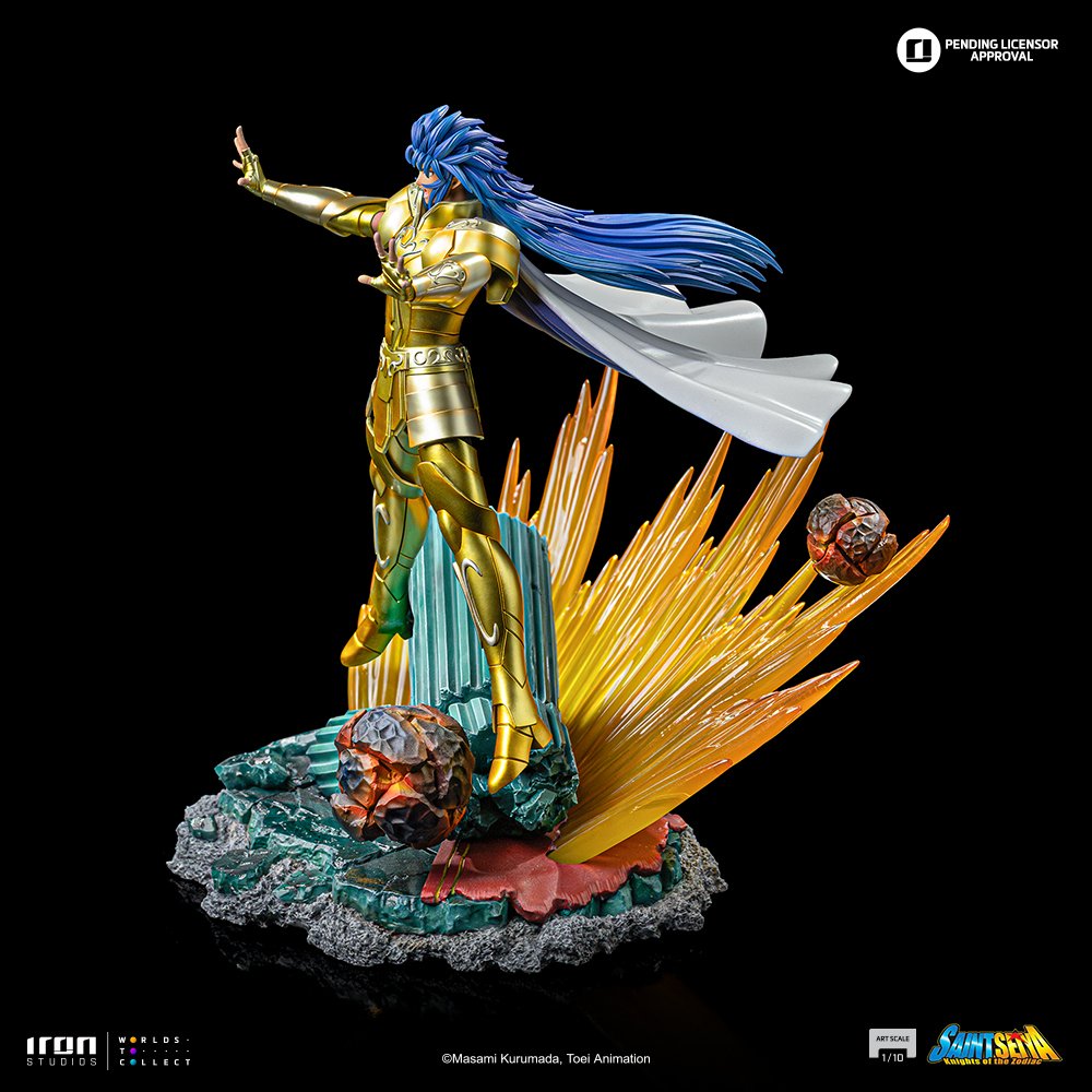 GEMINI SAGA - SAINT SEIYA - ART SCALE 1/10 - IRON STUDIOS - Imagen 9