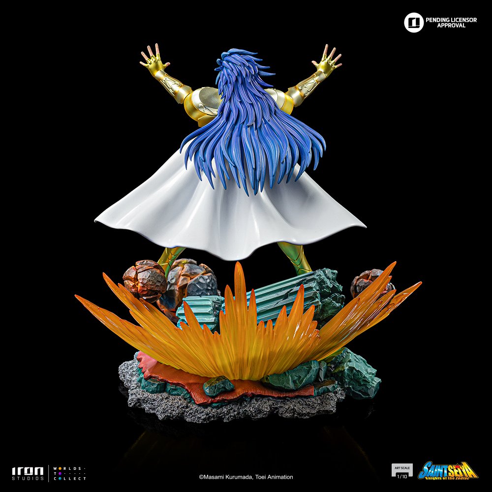 GEMINI SAGA - SAINT SEIYA - ART SCALE 1/10 - IRON STUDIOS - Imagen 12