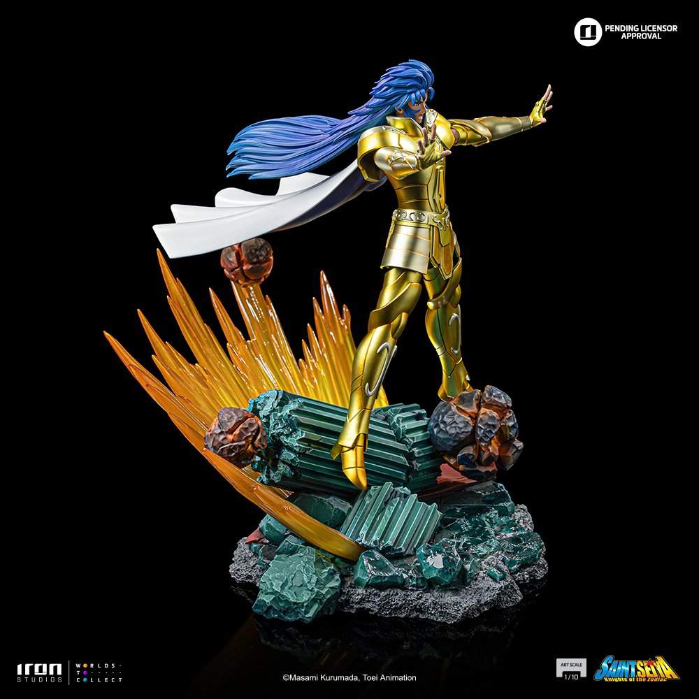 GEMINI SAGA - SAINT SEIYA - ART SCALE 1/10 - IRON STUDIOS - Imagen 15