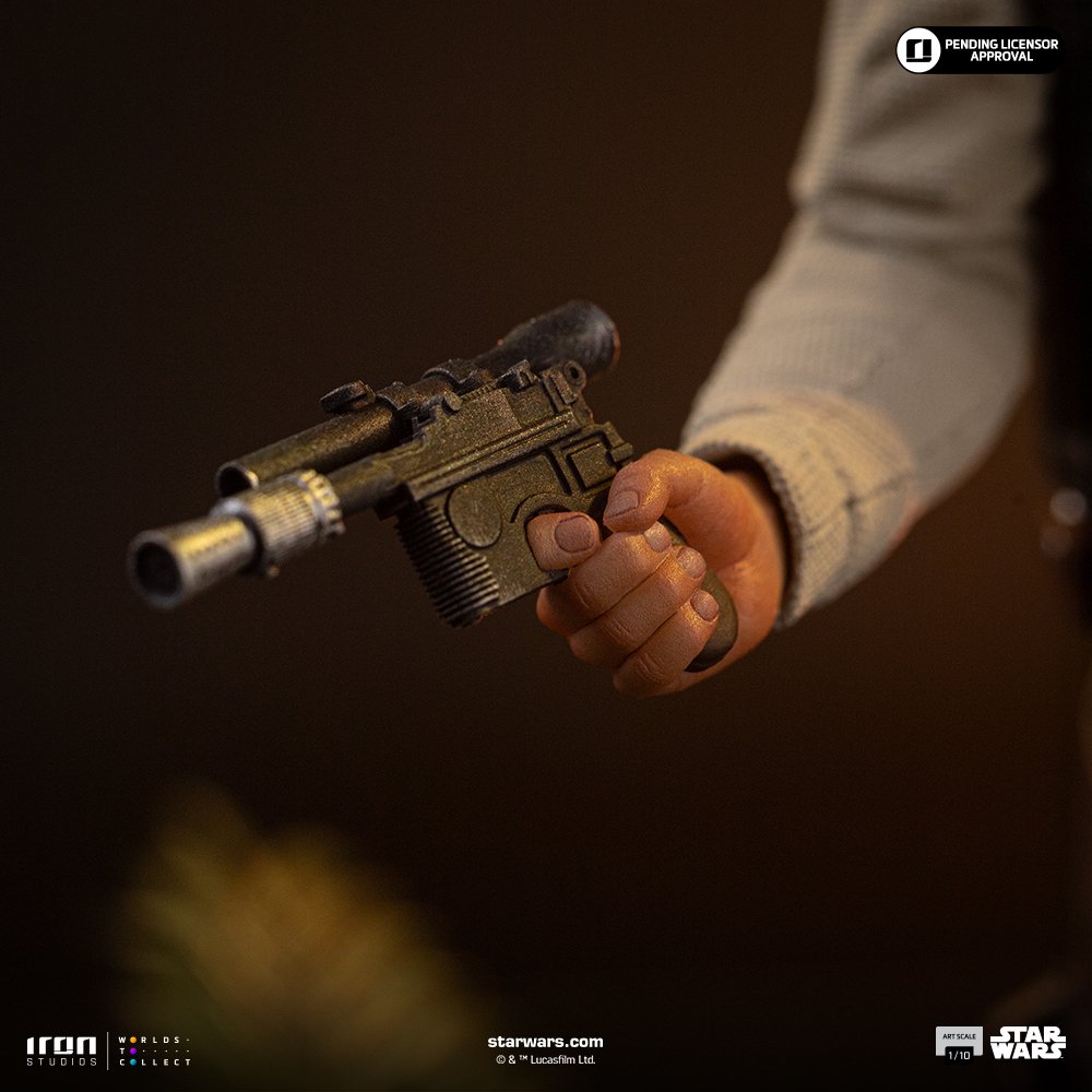 HAN SOLO - STAR WARS EPISODE VI - ART SCALE 1/10 - IRON STUDIOS - Imagen 2