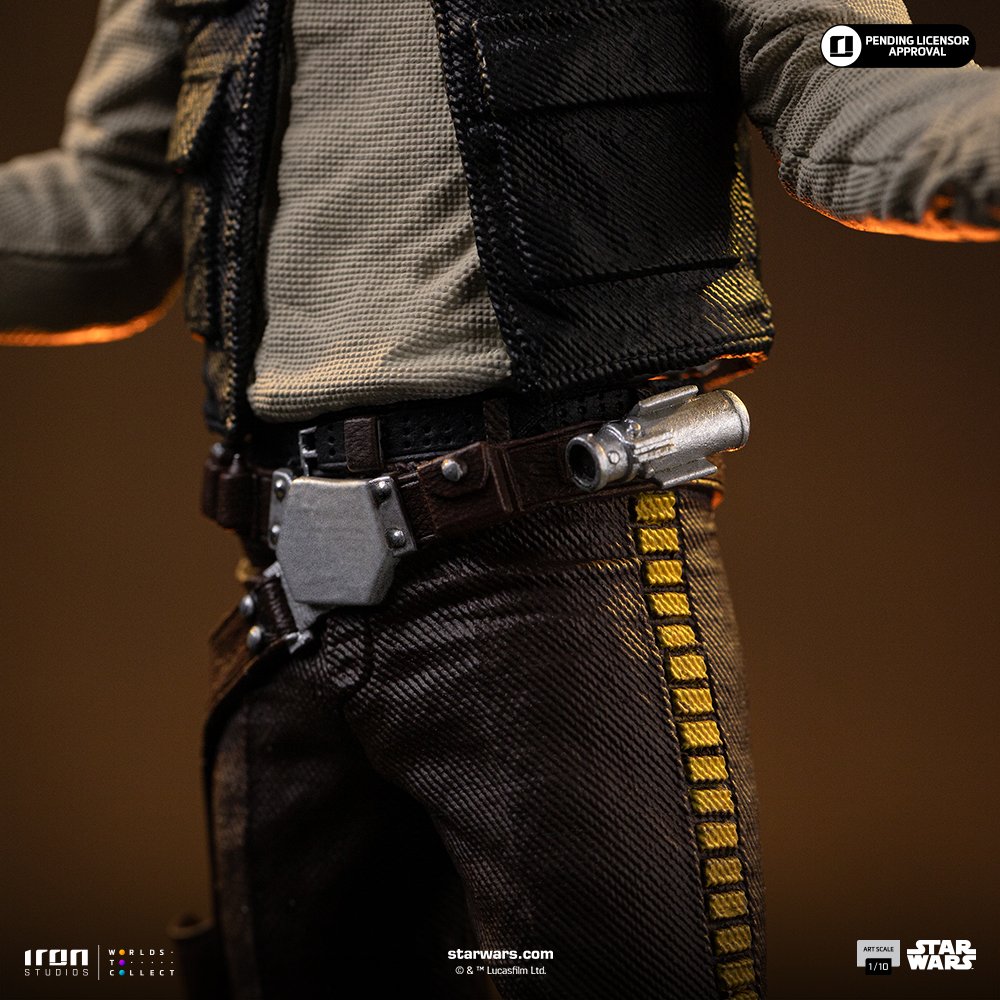 HAN SOLO - STAR WARS EPISODE VI - ART SCALE 1/10 - IRON STUDIOS - Imagen 4