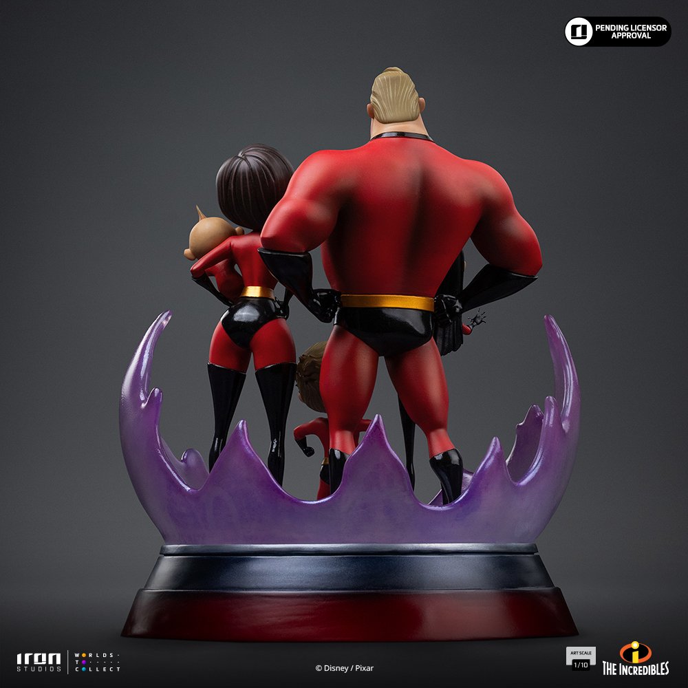 THE INCREDIBLES DIORAMA - THE INCREDIBLES - ART SCALE 1/10 - IRON STUDIOS - Imagen 12