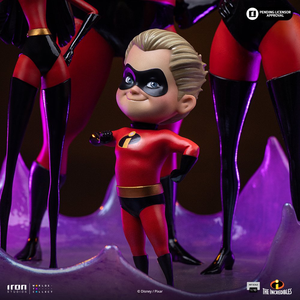 THE INCREDIBLES DIORAMA - THE INCREDIBLES - ART SCALE 1/10 - IRON STUDIOS - Imagen 16