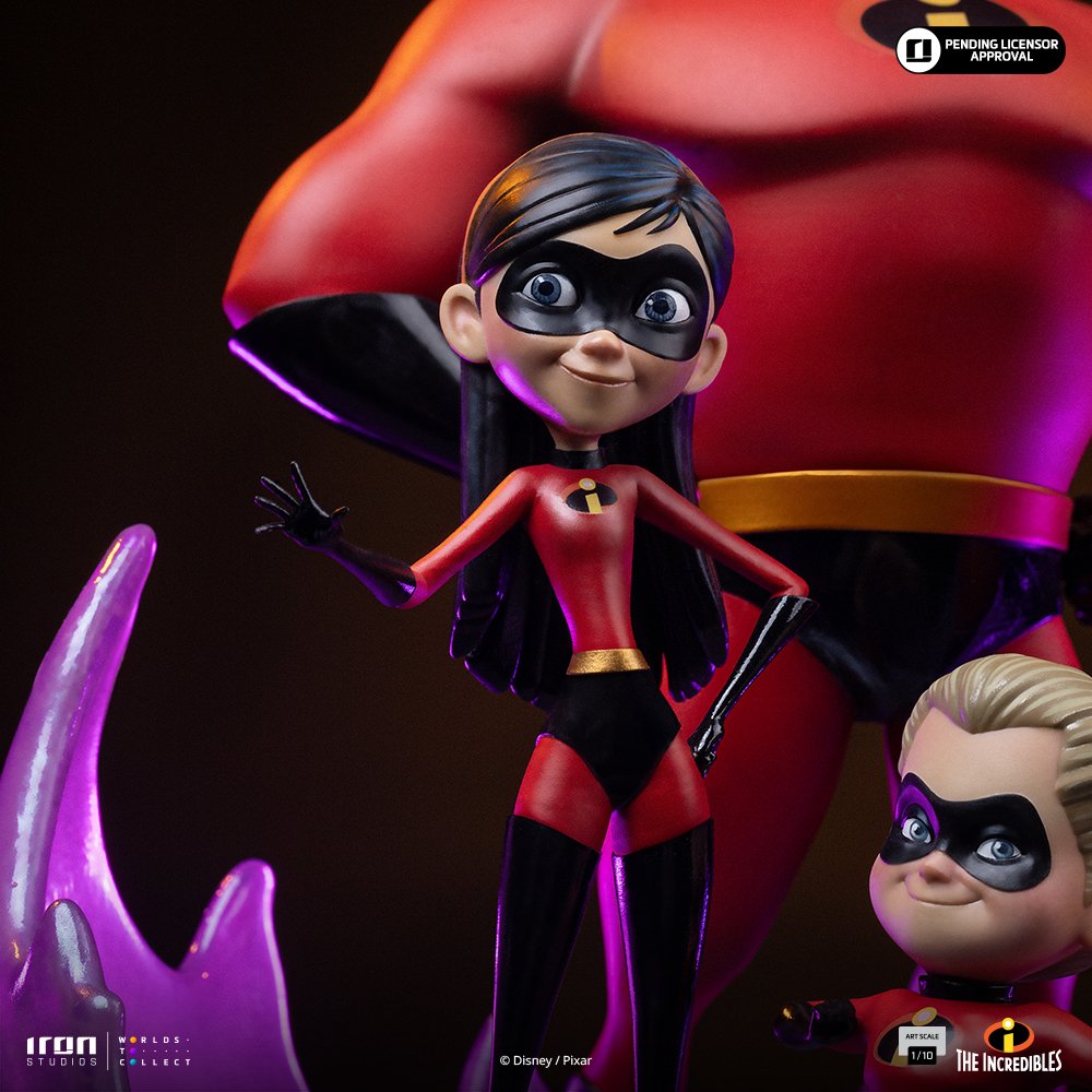 THE INCREDIBLES DIORAMA - THE INCREDIBLES - ART SCALE 1/10 - IRON STUDIOS - Imagen 17