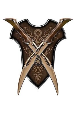 CUCHILLOS DE CAZADOR DE TAURIEL – EL HOBBIT – RÉPLICA 1/1 – UNITED CUTLERY