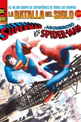 SUPERMAN VS. EL ASOMBROSO SPIDERMAN. PORTADA ALEX ROSS (DC-MARVEL TREASURY EDITION)