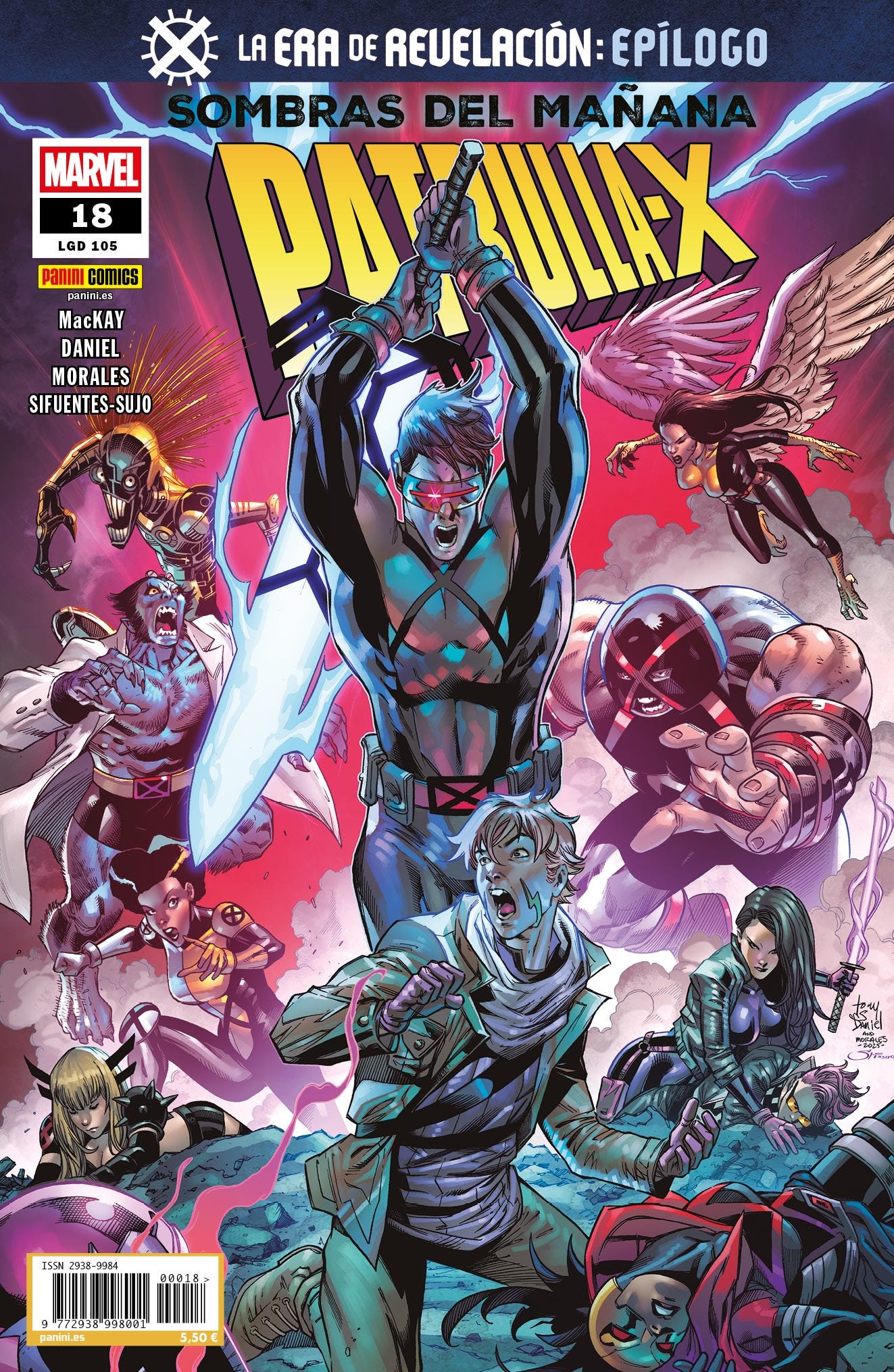 PATRULLA-X 18: LA ERA DE LA REVELACION: EPILOGO. SOMBRAS DEL MAÑANA