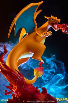 CHARIZARD – POKEMON – LIFE-SIZE FIGURE – 47 CM – SIDESHOW COLLECTIBLES