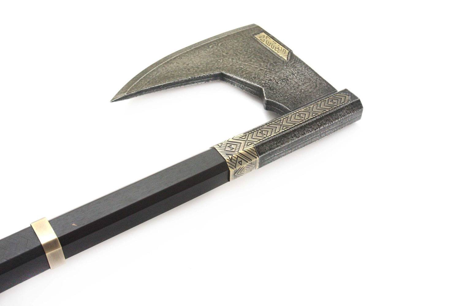 BEARDED AXE OF GIMLI - EL SEÑOR DE LOS ANILLOS - RÉPLICA 1/1 - UNITED CUTLERY - Imagen 3