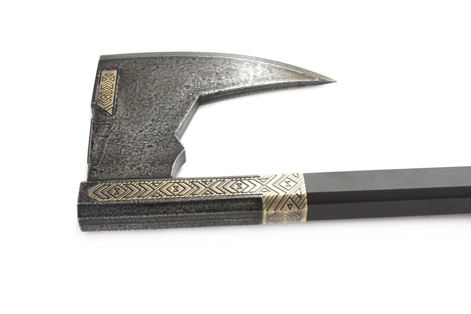 BEARDED AXE OF GIMLI - EL SEÑOR DE LOS ANILLOS - RÉPLICA 1/1 - UNITED CUTLERY - Imagen 4