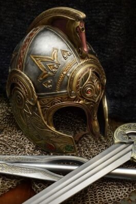 CASCO DE THÉODEN – EL SEÑOR DE LOS ANILLOS – RÉPLICA 1/1 – UNITED CUTLERY