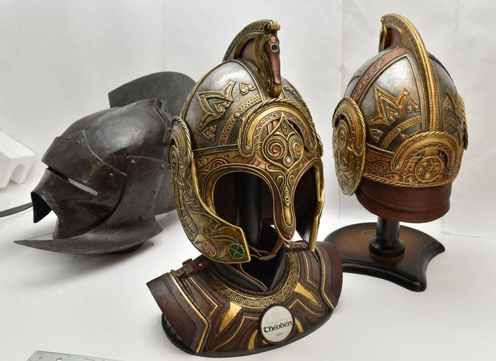 CASCO DE THÉODEN - EL SEÑOR DE LOS ANILLOS - RÉPLICA 1/1 - UNITED CUTLERY - Imagen 3