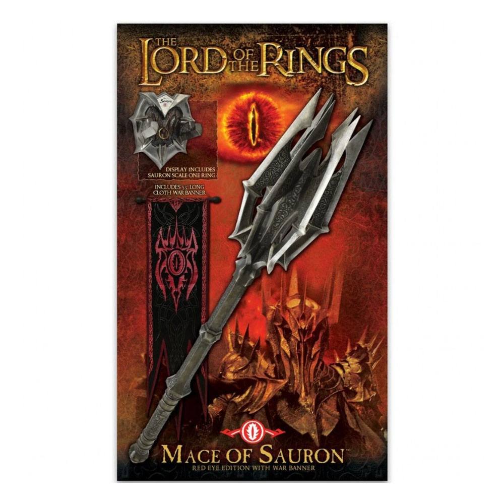 MAZO DE SAURON CON ANILLO ÚNICO - EL SEÑOR DE LOS ANILLOS - RÉPLICA 1/1 - UNITED CUTLERY - Imagen 4