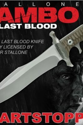 LAST BLOOD CUCHILLO HEARTSTOPPER – RAMBO – RÉPLICA 1/1 – UNITED CUTLERY