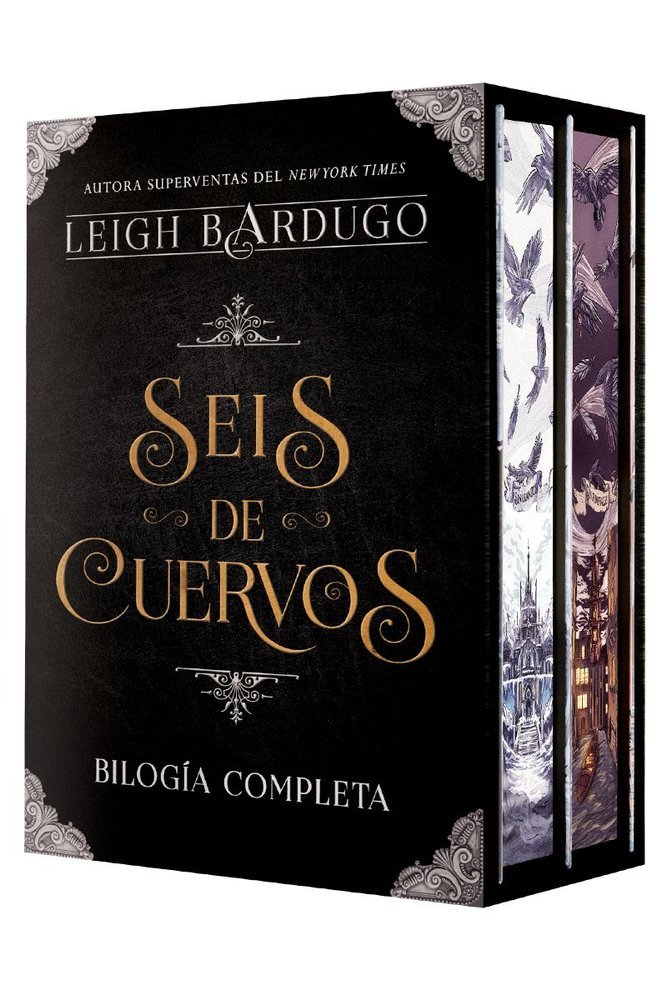 ESTUCHE SAGA SEIS DE CUERVOS (EDICIÓN ESPECIAL LIMITADA CANTOS TINTADOS)
