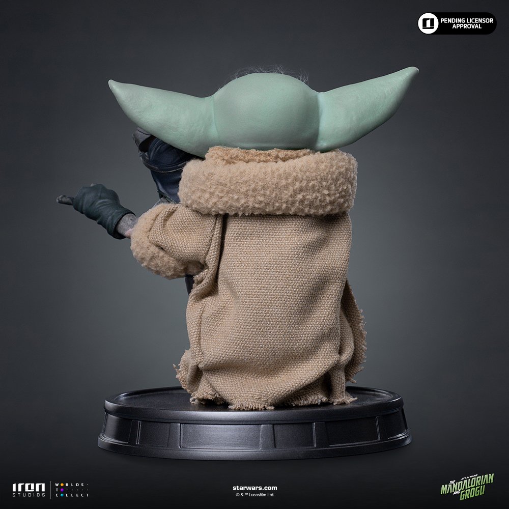 GROGU NO SQUEEZY - MANDALORIAN AND GROGU MOVIE - GROGU COLLECTION - LEGACY REPLICA 1/4 - IRON STUDIOS - Imagen 4