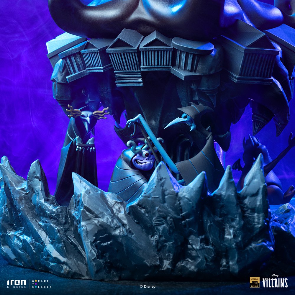 HADES DELUXE - DISNEY'S VILLAINS - ART SCALE 1/10 - IRON STUDIOS - Imagen 6