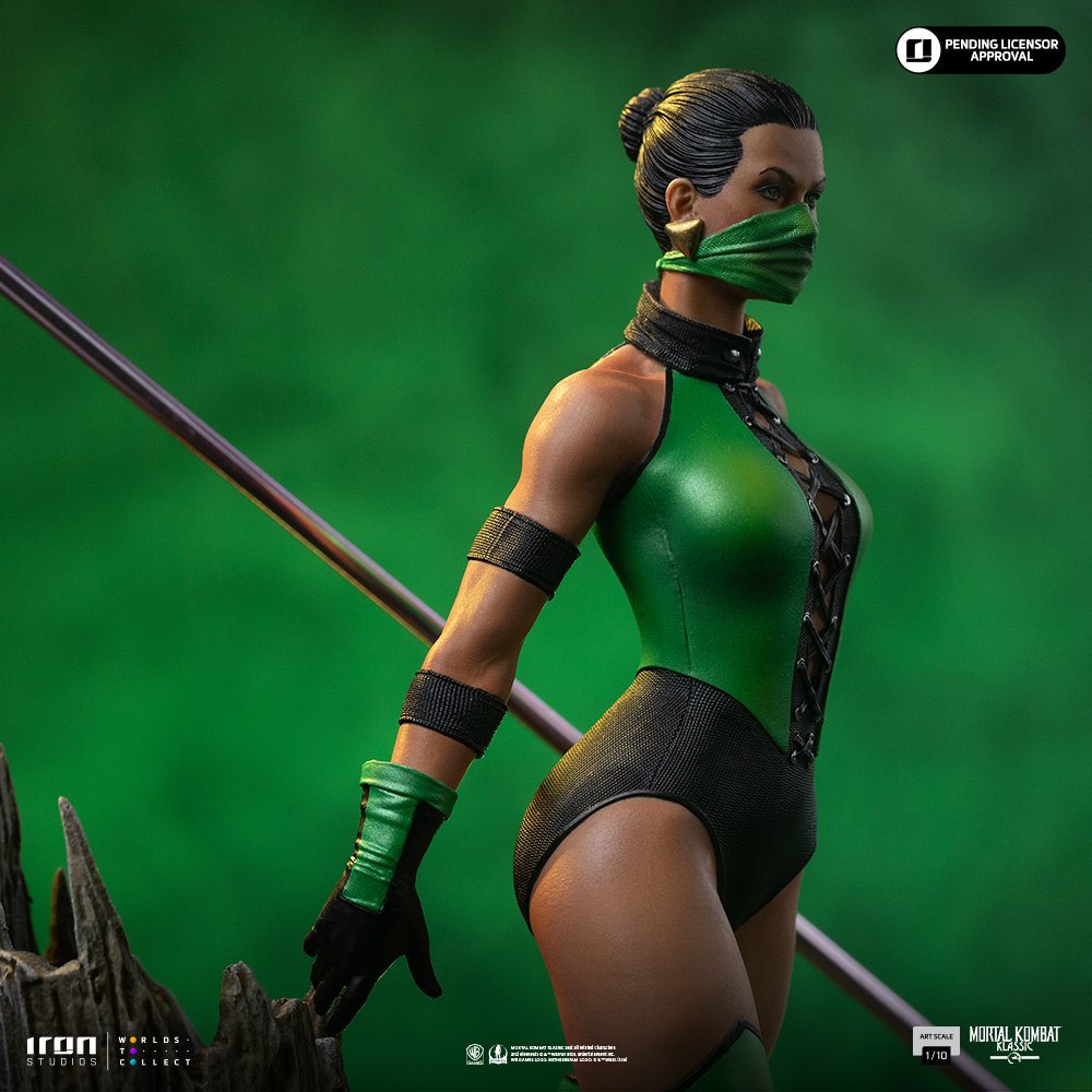 JADE - MORTAL KOMBAT - ART SCALE 1/10 - IRON STUDIOS - Imagen 4
