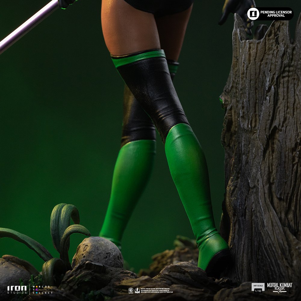 JADE - MORTAL KOMBAT - ART SCALE 1/10 - IRON STUDIOS - Imagen 8