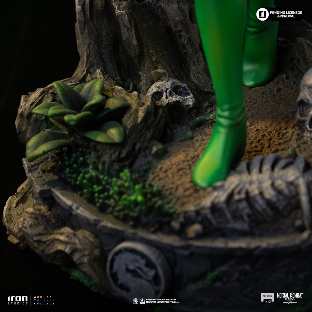 JADE - MORTAL KOMBAT - ART SCALE 1/10 - IRON STUDIOS - Imagen 10