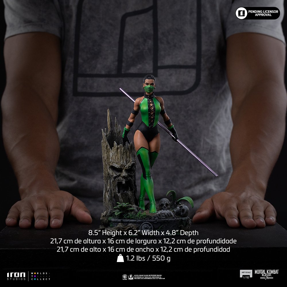 JADE - MORTAL KOMBAT - ART SCALE 1/10 - IRON STUDIOS - Imagen 12