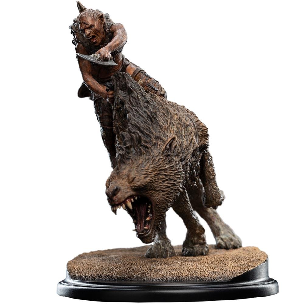SHARKU ON WARG - THE LORD OF THE RINGS - MINIATURE STATUE - WETA WORKSHOP - Imagen 2