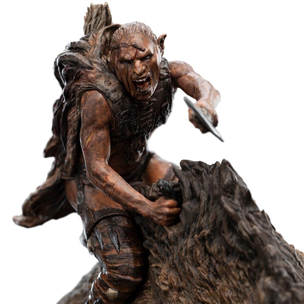 SHARKU ON WARG - THE LORD OF THE RINGS - MINIATURE STATUE - WETA WORKSHOP - Imagen 7