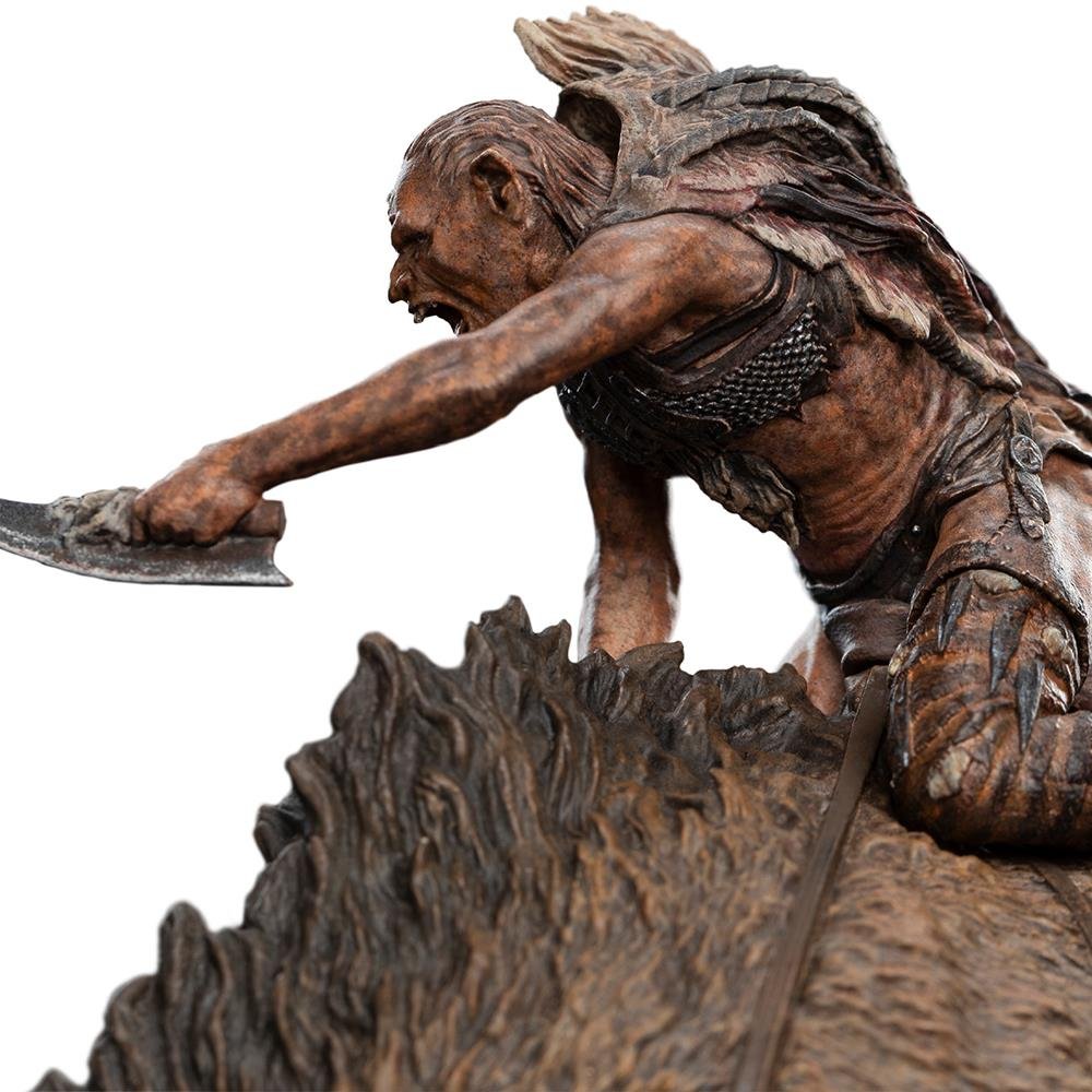 SHARKU ON WARG - THE LORD OF THE RINGS - MINIATURE STATUE - WETA WORKSHOP - Imagen 8