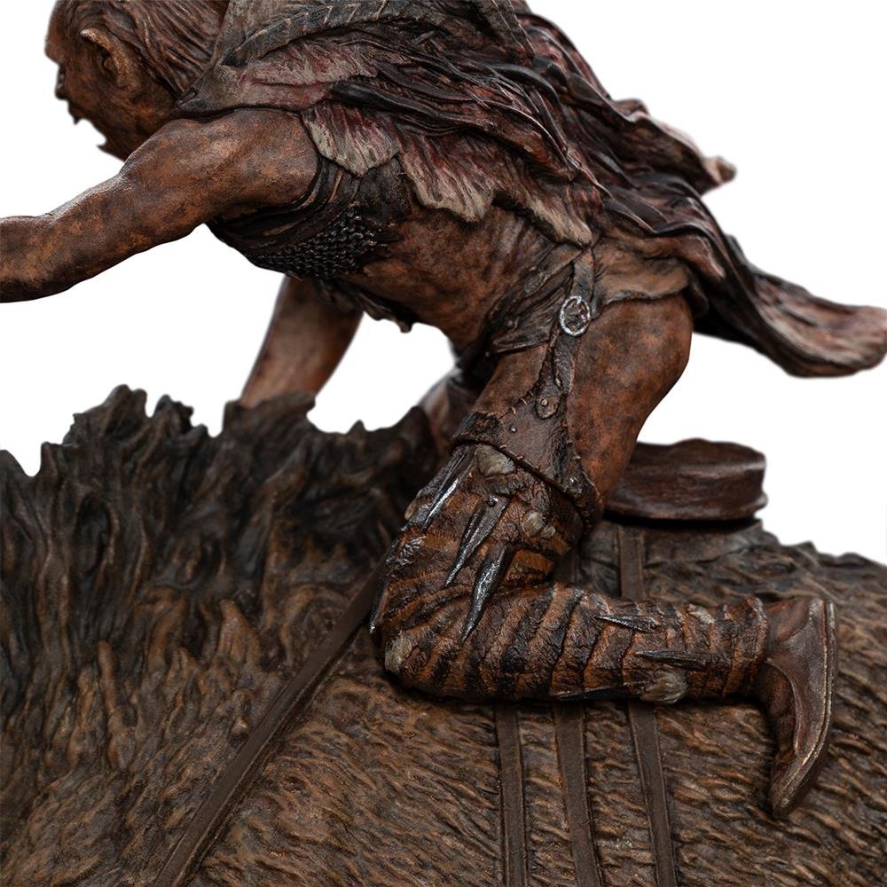SHARKU ON WARG - THE LORD OF THE RINGS - MINIATURE STATUE - WETA WORKSHOP - Imagen 9