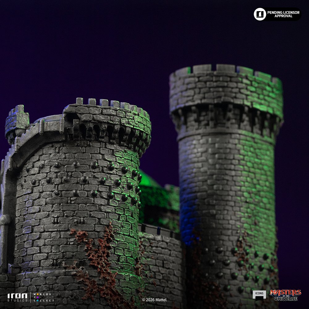 GRAYSKULL CASTLE - MASTERS OF THE UNIVERSE 2026 - ICONS - IRON STUDIOS - Imagen 11