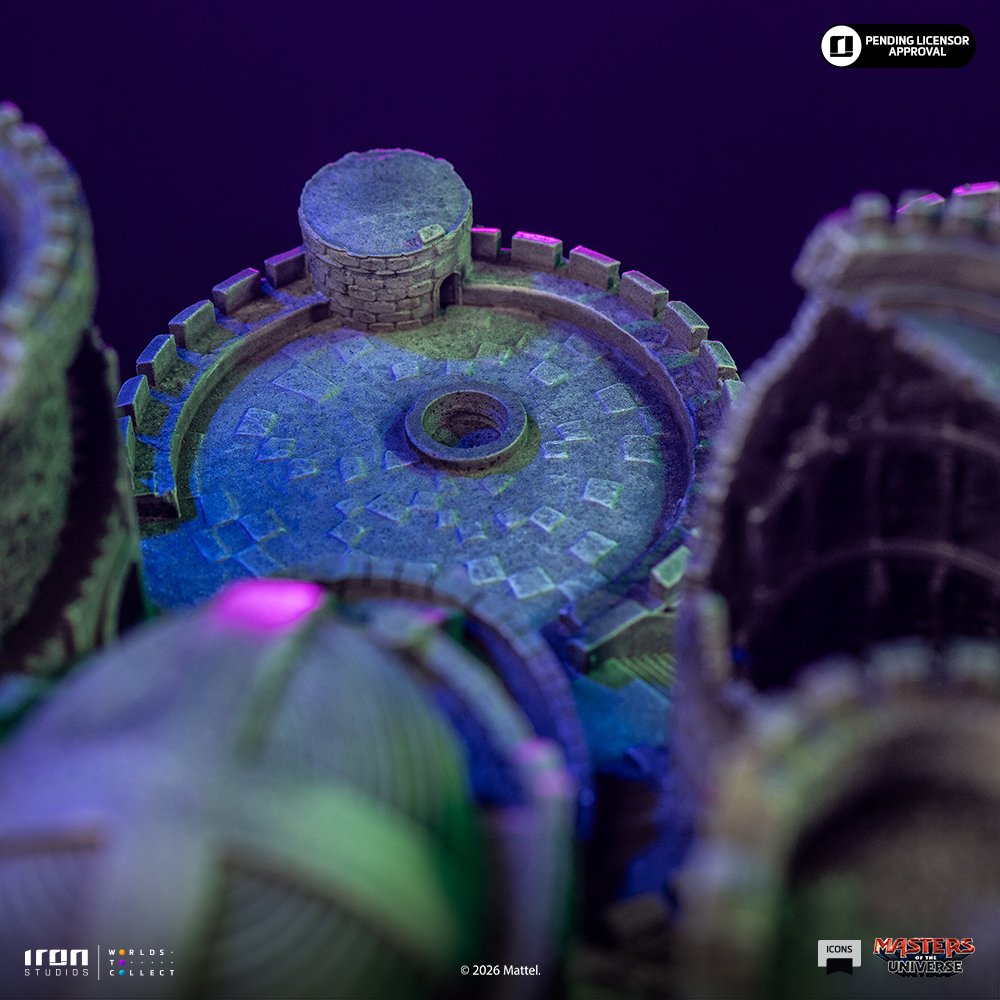 GRAYSKULL CASTLE - MASTERS OF THE UNIVERSE 2026 - ICONS - IRON STUDIOS - Imagen 16