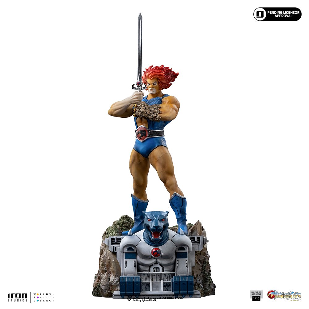 LION-O UNLEASHED - THUNDERCATS - ART SCALE 1/10 - IRON STUDIOS