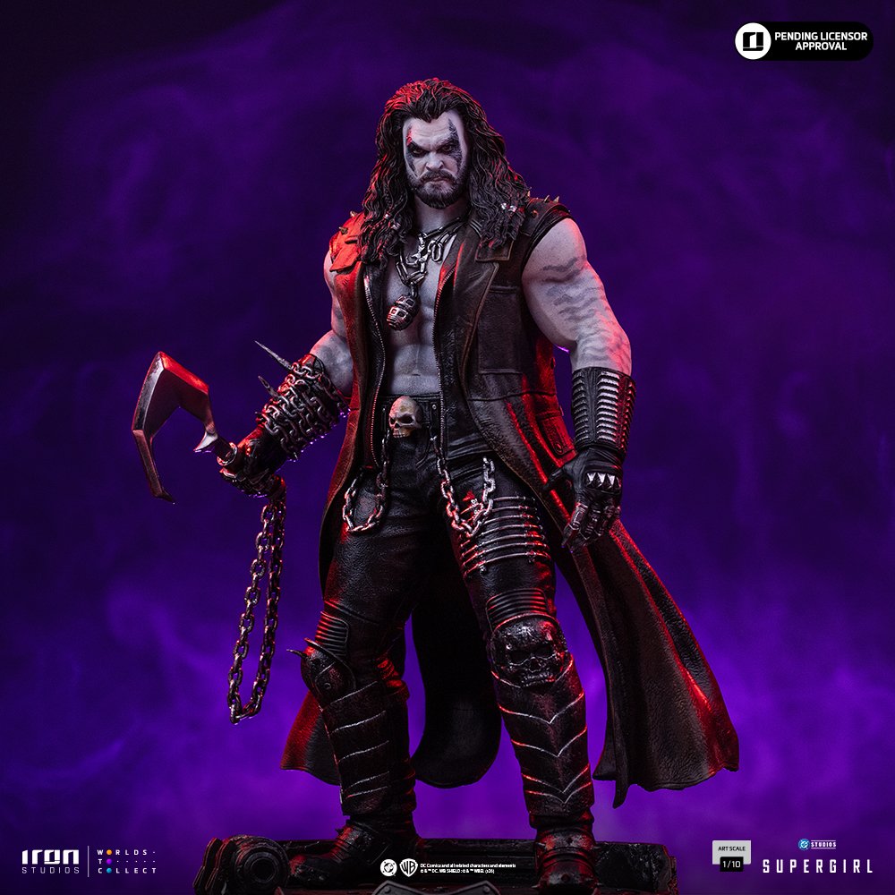 LOBO - SUPERGIRL MOVIE - ART SCALE 1/10 - IRON STUDIOS - Imagen 17