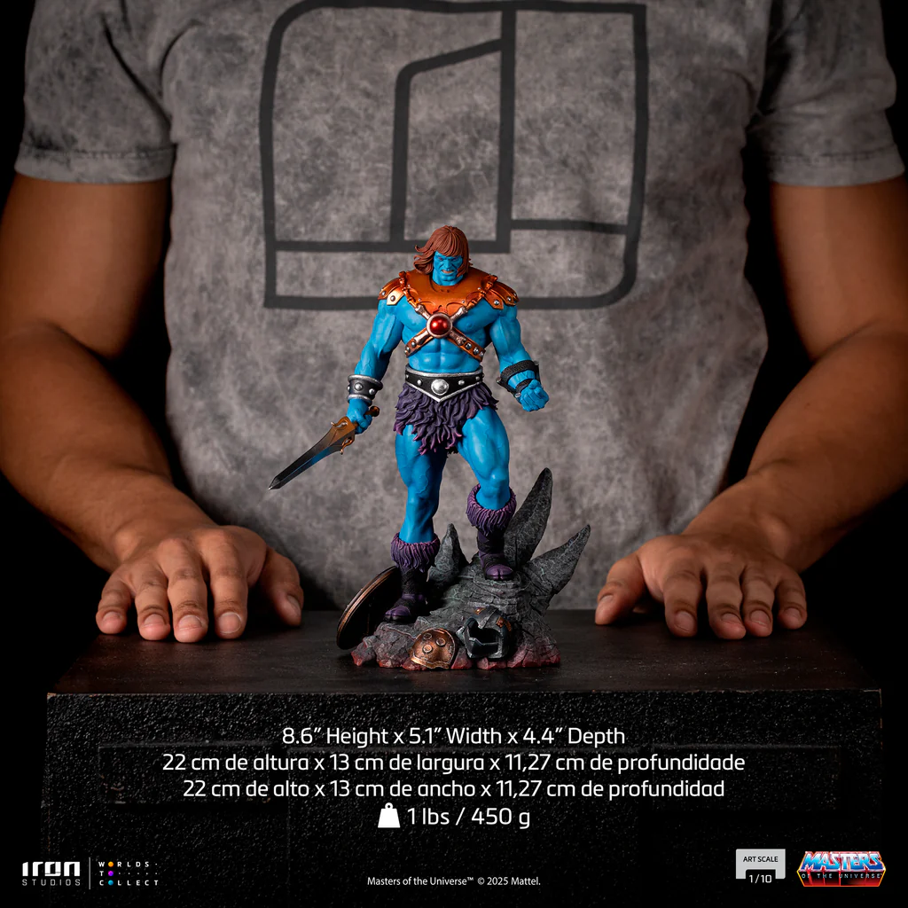 FAKER VARIANT COLOR (EXCLUSIVE) - MASTERS OF THE UNIVERSE - ART SCALE 1/10 - IRON STUDIOS - Imagen 14
