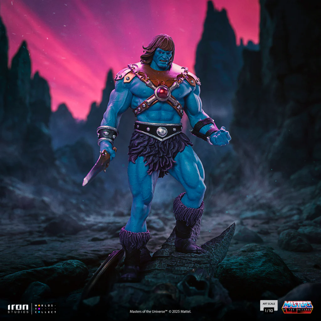 FAKER VARIANT COLOR (EXCLUSIVE) - MASTERS OF THE UNIVERSE - ART SCALE 1/10 - IRON STUDIOS - Imagen 2