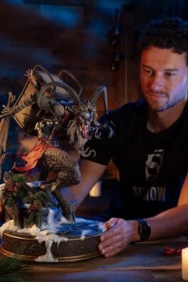 KRAMPUS – HORROR COLLECTION – STATUE – 48CM – SIDESHOW COLLECTIBLES