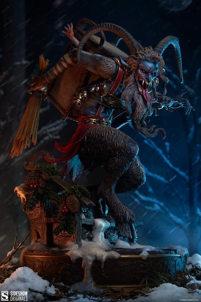 KRAMPUS - HORROR COLLECTION - STATUE - 48CM - SIDESHOW COLLECTIBLES - Imagen 3