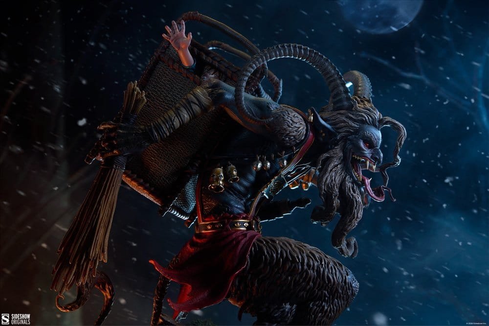 KRAMPUS - HORROR COLLECTION - STATUE - 48CM - SIDESHOW COLLECTIBLES - Imagen 5