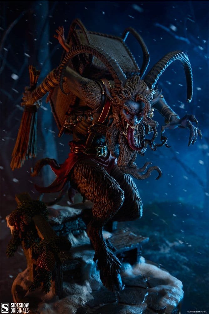 KRAMPUS - HORROR COLLECTION - STATUE - 48CM - SIDESHOW COLLECTIBLES - Imagen 6