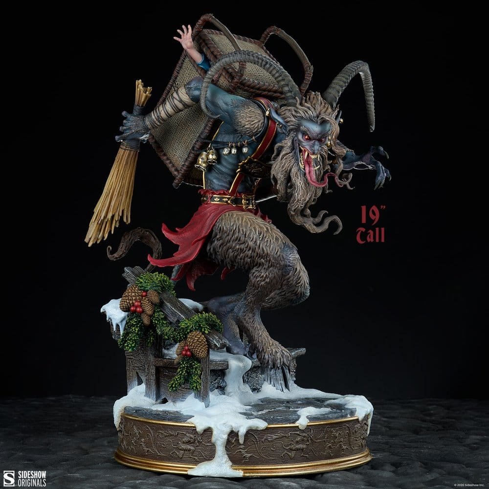 KRAMPUS - HORROR COLLECTION - STATUE - 48CM - SIDESHOW COLLECTIBLES - Imagen 7