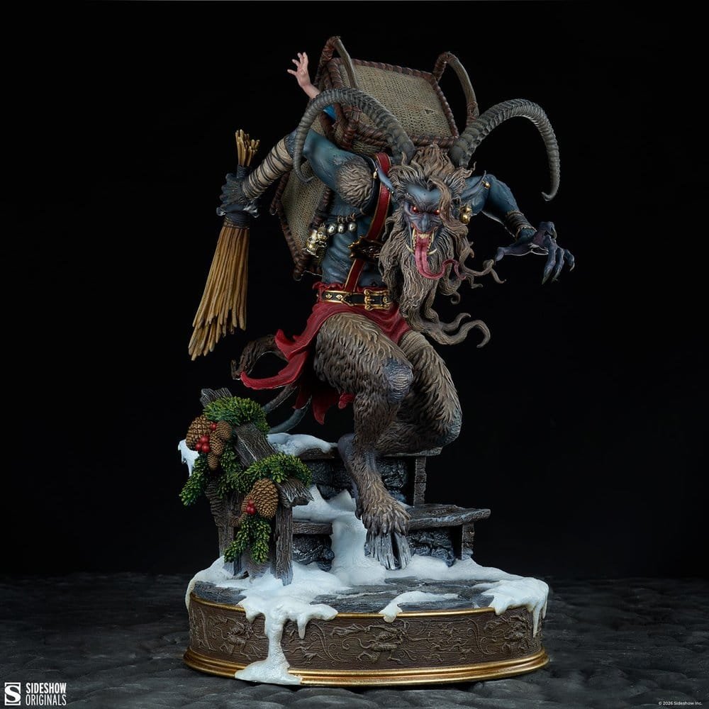 KRAMPUS - HORROR COLLECTION - STATUE - 48CM - SIDESHOW COLLECTIBLES - Imagen 8