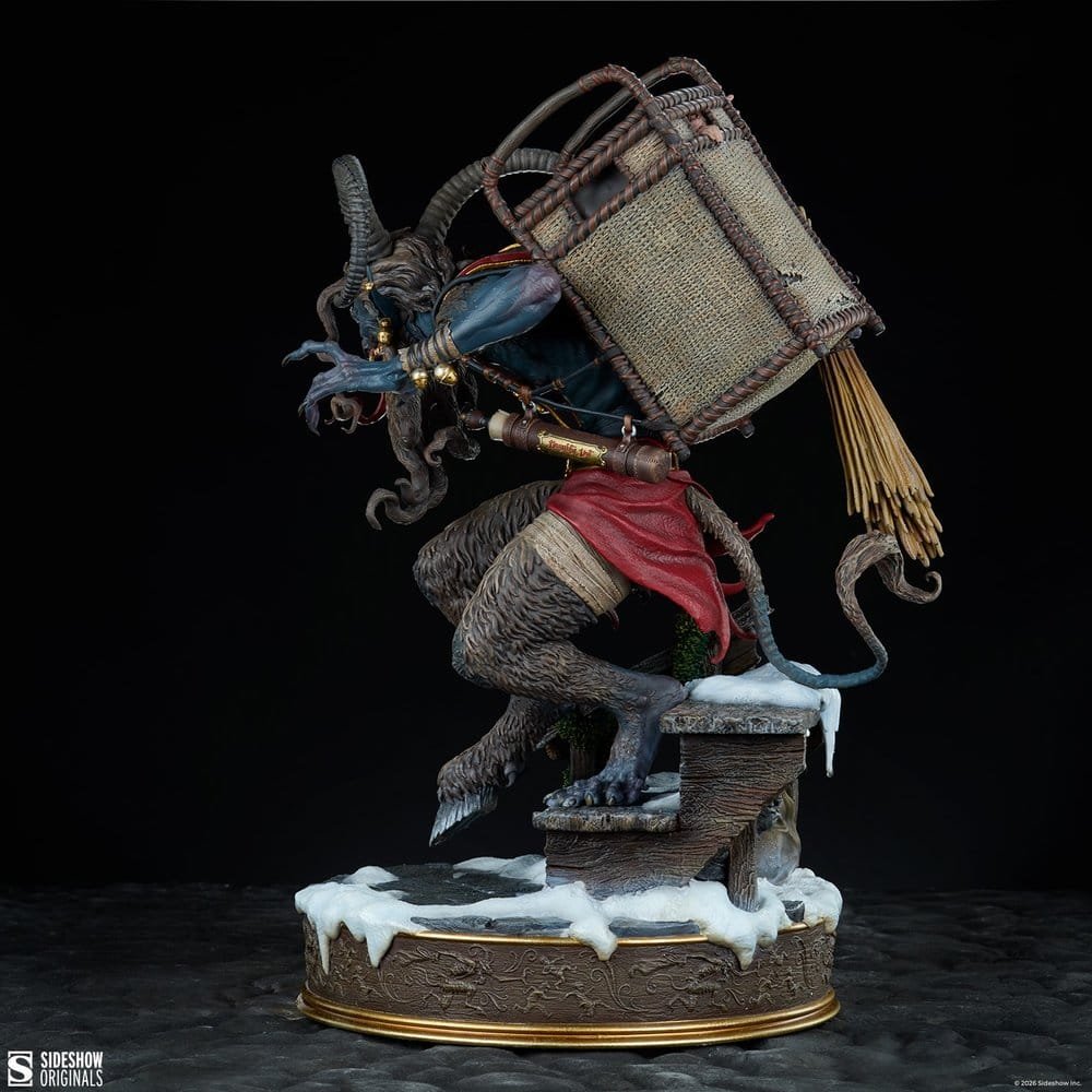 KRAMPUS - HORROR COLLECTION - STATUE - 48CM - SIDESHOW COLLECTIBLES - Imagen 9