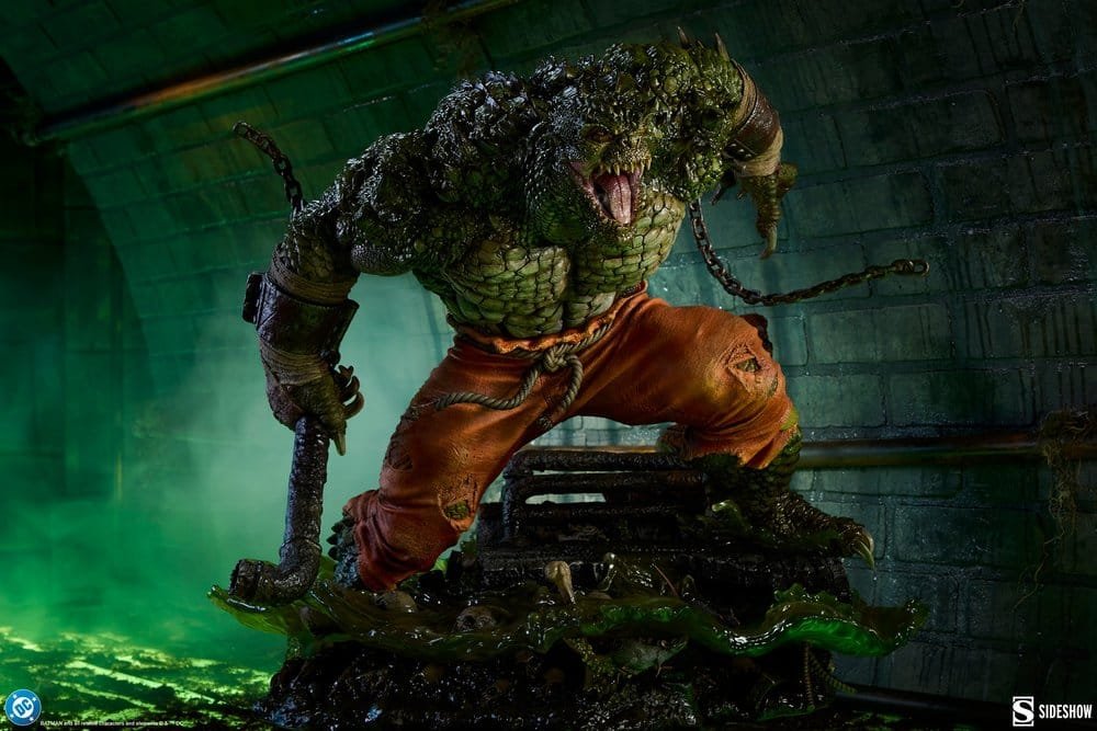 KILLER CROC - DC COMICS - PREMIUM FORMAT - 57CM - SIDESHOW COLLECTIBLES - Imagen 5