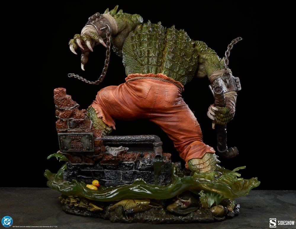 KILLER CROC - DC COMICS - PREMIUM FORMAT - 57CM - SIDESHOW COLLECTIBLES - Imagen 8